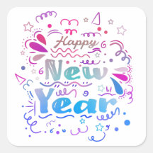 Gradient Decorative Happy New Year 2023
