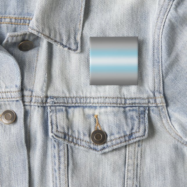 Gradient Demiboy Pride Flag – Demiboy Flag Button (In Situ)