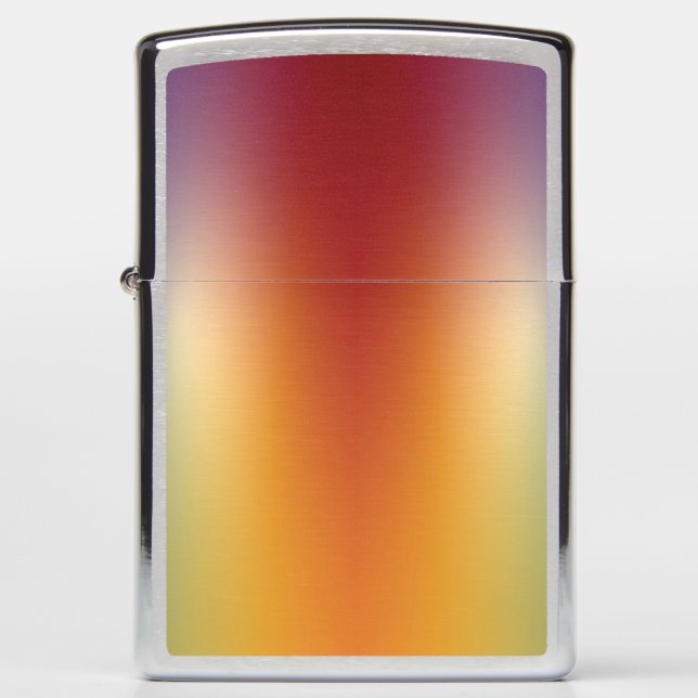 gradient design on  Zippo Lighter (Front)