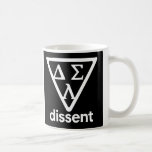 Gradient Dissent Data Science Lab Donut Mug<br><div class="desc">Enjoy the beverage of your choice from this nerdalicious drinking device! Topologists love it because it's basically just like drinking from a Donut,  instead of a plate. If you want that,  check out our Moonshine Mason Jar!</div>