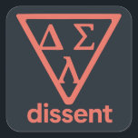 Gradient Dissent DSL Sticker<br><div class="desc">This awesome Gradient Dissent sticker will show the world your pride in being a data scientist as part of the Data Science Lab (hence the Delta,  Sigma,  Lambda)!</div>