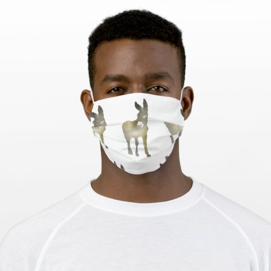 Gradient Donkey Face Mask (Worn)