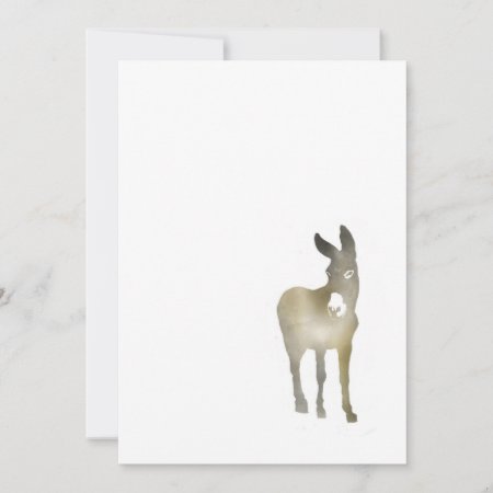 Gradient Donkey Note Card