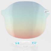 Gradient Face Shield (Front w/Glasses)