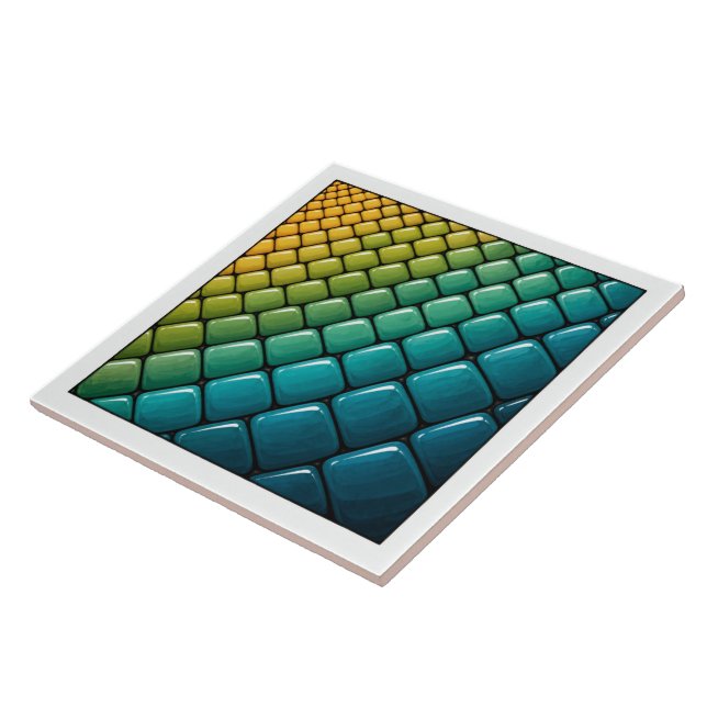 Gradient Fade Ceramic Tile (Side)