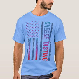 Gradient Flag Cheese Tasting T-Shirt