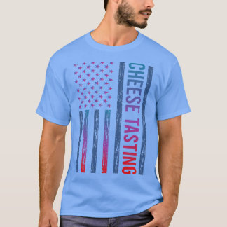 Gradient Flag Cheese Tasting T-Shirt