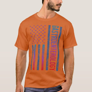 Gradient Flag Gastroenterology Gastroenterologist T-Shirt