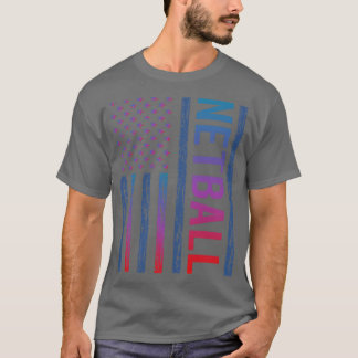 Gradient Flag Netball T-Shirt