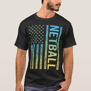 Gradient Flag Netball T-Shirt