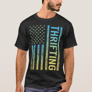 Gradient Flag Thrifting Thrift T-Shirt