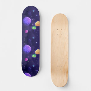 Gradient Galaxy Skateboard