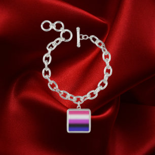 Gradient Genderfluid Pride Flag – Genderfluid Flag Bracelet