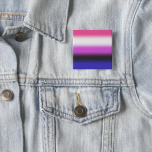 Gradient Genderfluid Pride Flag – Genderfluid Flag Button