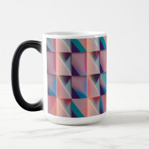 Gradient Geometric Pattern – Morphing Mug 15 oz