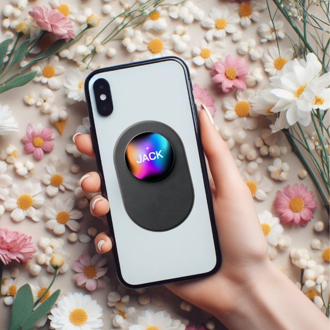 Gradient Glowing Neon Popgrip PopSocket (Creator Uploaded)