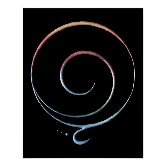 Gradient Gratitude Poster (Front)