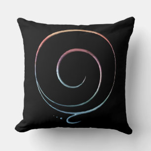 Gradient Gratitude Throw Pillow