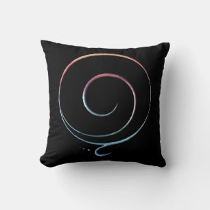 Gradient Gratitude Throw Pillow