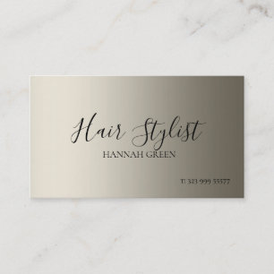 Gradient Gray Background Business Card