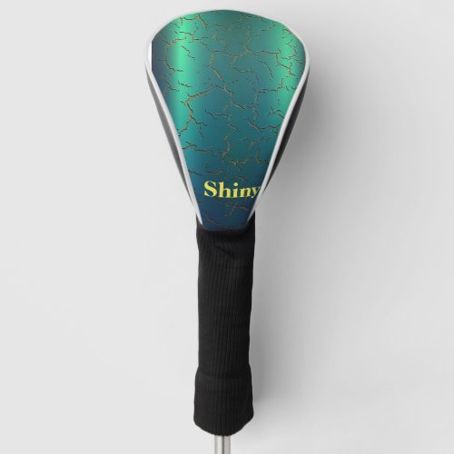 Gradient Green and Blue Golf Club Headcover