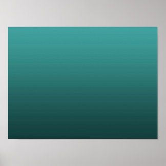 Gradient Green - deep to light | Mood Background | Poster