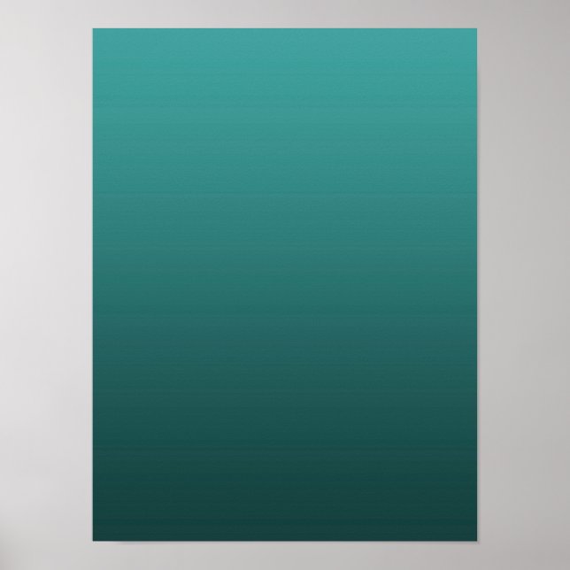 Gradient Green - deep to light | Mood Background | Poster (Front)