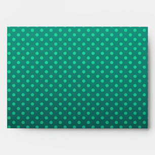 Gradient green gray polka dots print abstract femi envelope