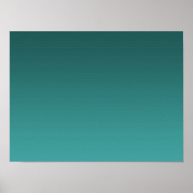 Gradient Green - light to deep | Mood Background | Poster (Front)