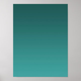Gradient Green - light to deep | Mood Background | Poster