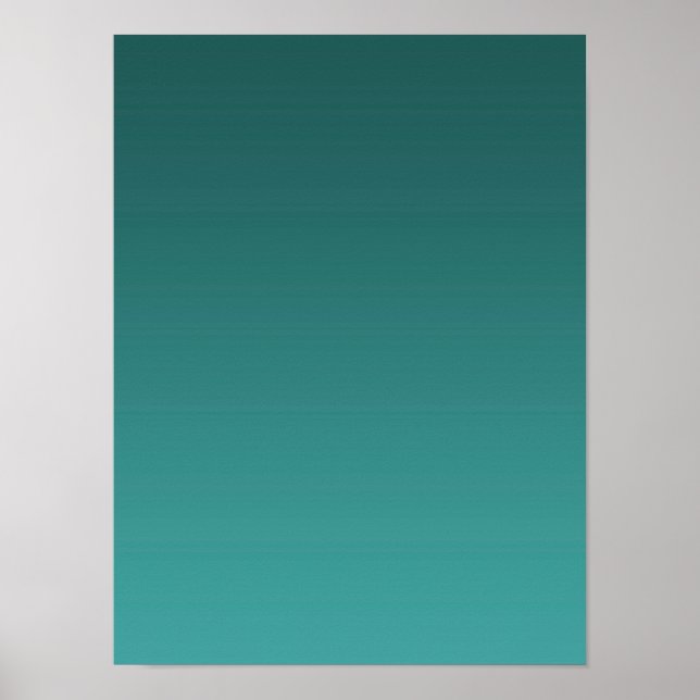 Gradient Green - light to deep | Mood Background | Poster (Front)