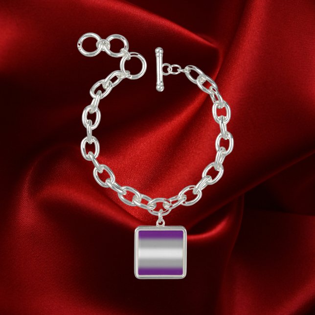 Gradient Greysexual Pride Flag – Greysexual Flag  Bracelet (Creator Uploaded)