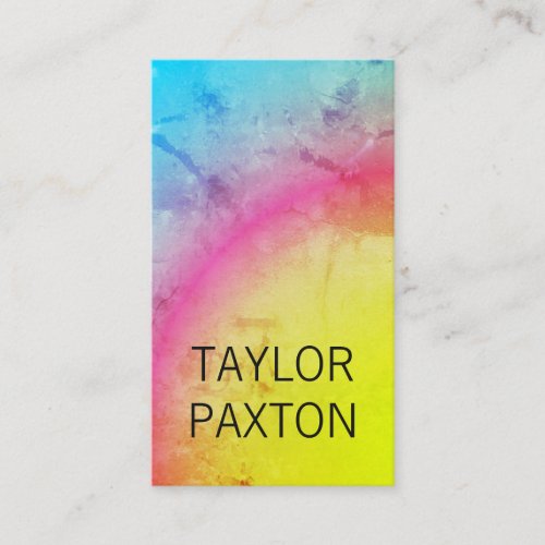 Gradient Grunge Business Card