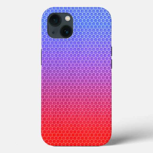Gradient Honeycomb Case-Mate iPhone Case (Back)