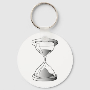 Gradient Hourglass Keychain