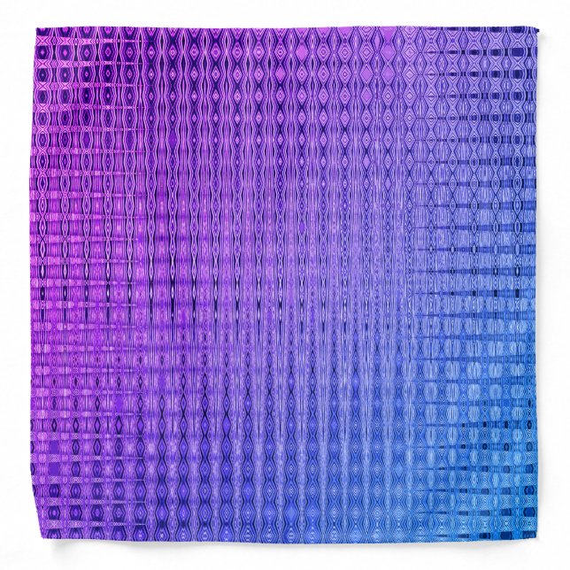 Gradient Intricate Pattern Bandana (Front)