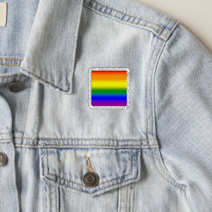 Gradient LGBTQ+ Rainbow Pride Flag - Rainbow Flag Patch