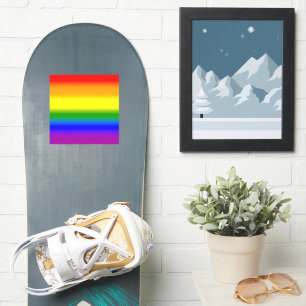 Gradient LGBTQ+ Rainbow Pride Flag - Rainbow Flag Sticker