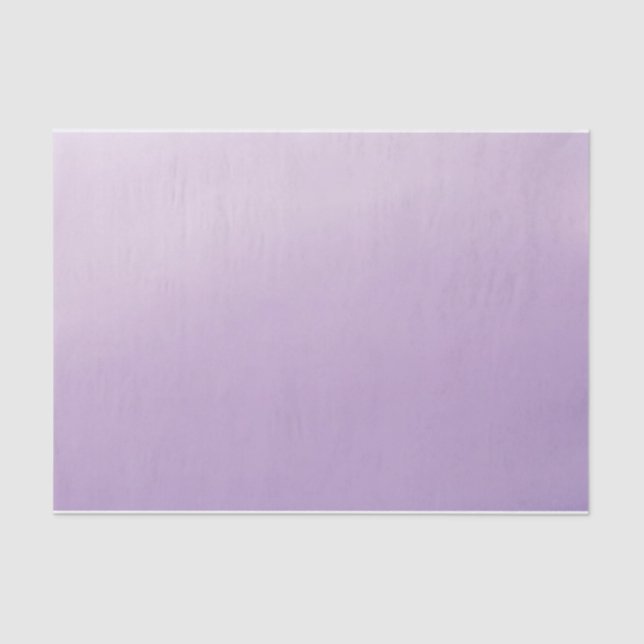 Gradient Light Color Lilac Elegant  Tissue Paper (Front)