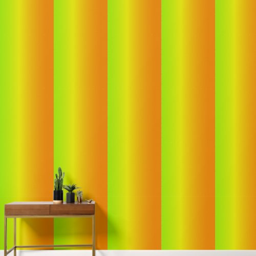 Gradient Lime Green Yellow and Orange Wallpaper