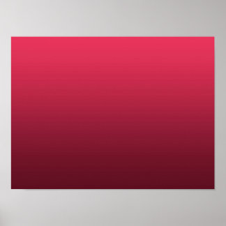 Gradient Magenta - deep to light | Seasonal Moods| Poster
