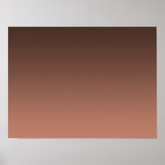 Gradient Mocha - light to deep | Seasonal Moods |  Poster