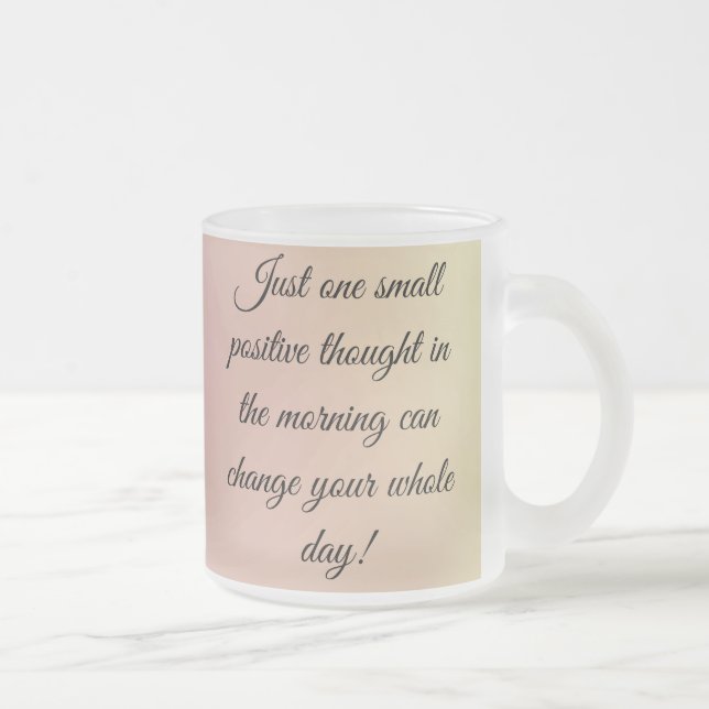 GRADIENT MOTIVATIONAL QUOTES COFFEE MUG (Right)