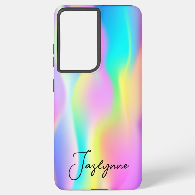 Gradient Multi-Colored  Samsung Galaxy Case (Back)