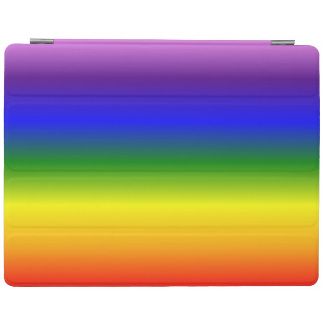 Gradient Multicolor Rainbow Colors Pattern iPad Smart Cover (Horizontal)