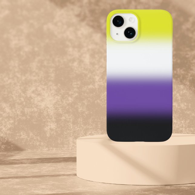 Gradient Nonbinary Pride Flag – Nonbinary Flag Case-Mate iPhone Case (Creator Uploaded)