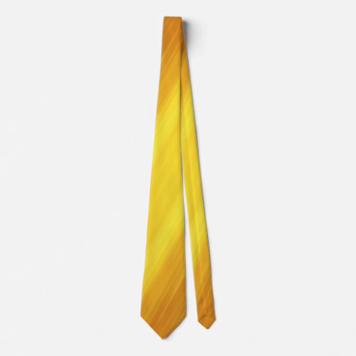 Gradient Ocher Design Neck Tie