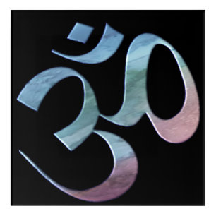 Gradient Om Acrylic Print