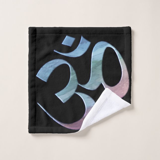Gradient Om Wash Cloth (Wash Cloth)