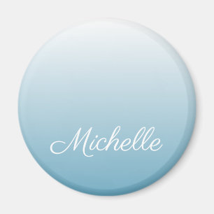 gradient ombre angel blue magnet